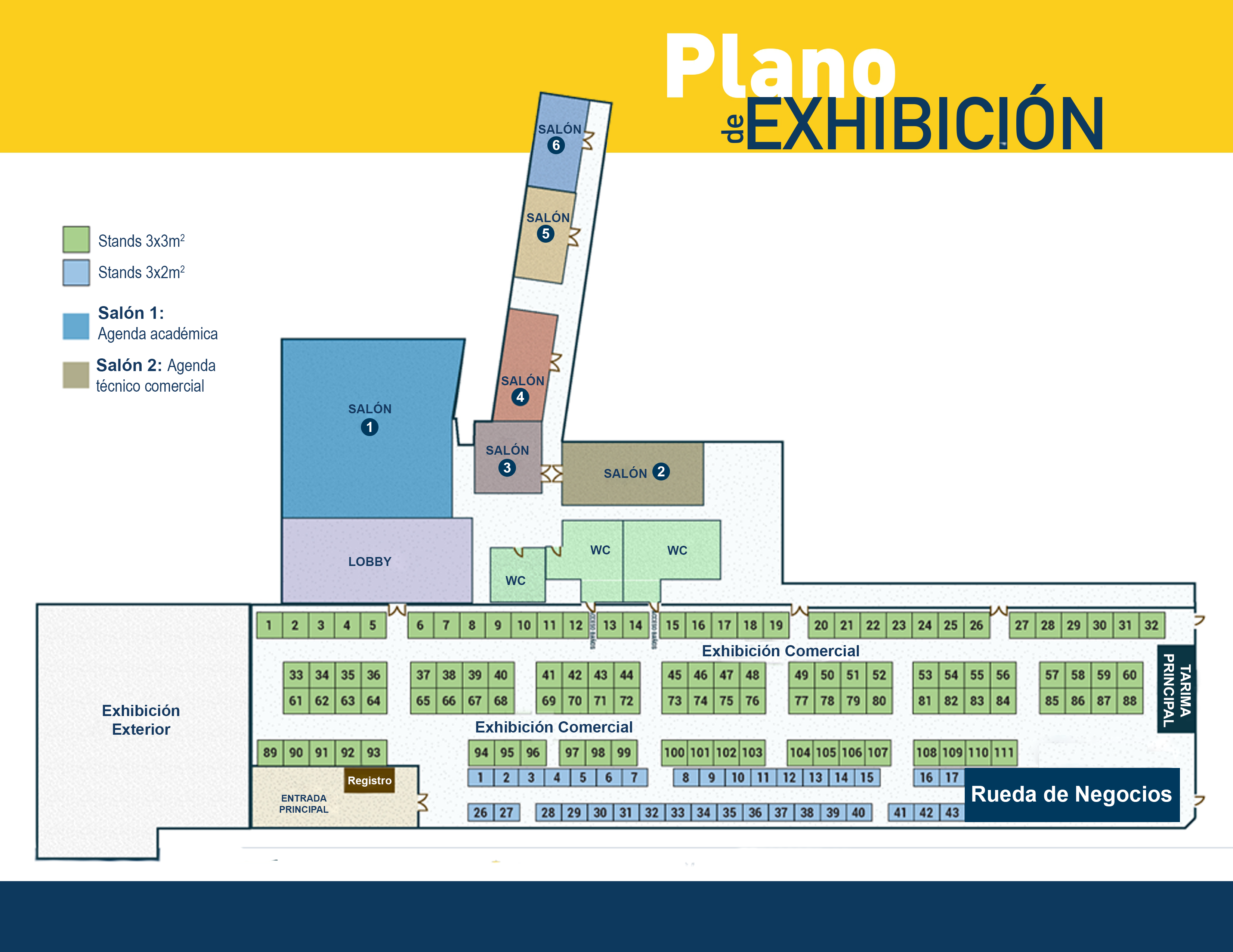 Plano de Exhibición – Expo Minera 2025